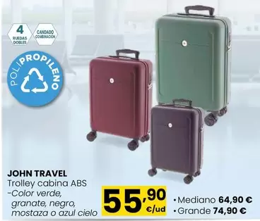 John Travel - Trolley Cabina Abs