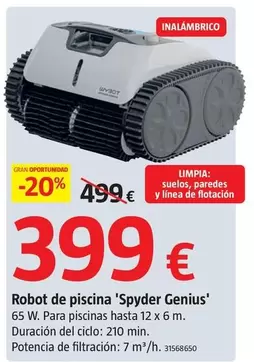 Wybot - Robot De Piscina 'Spyder Genius'