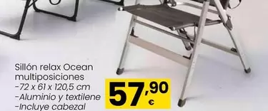Sillón Relax Ocean Multiposiciones