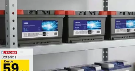 Eroski - Baterías