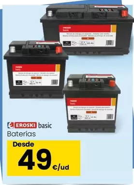 eroski - Basic Baterias