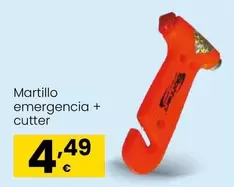Martillo Emergencia + Cutter