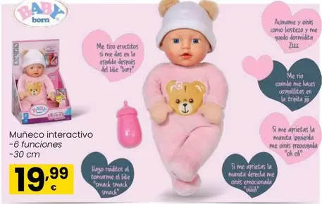 Baby Born - Muneco Interactivo