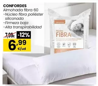 Confordés - Almohada Fibra 60