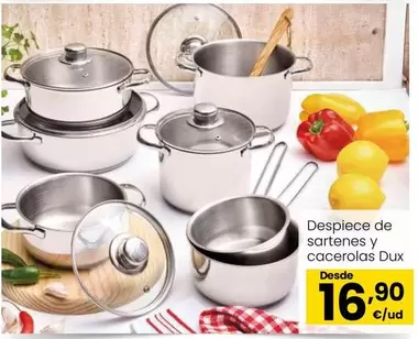 Despiece De Sartenes Y Cacerolas Dux
