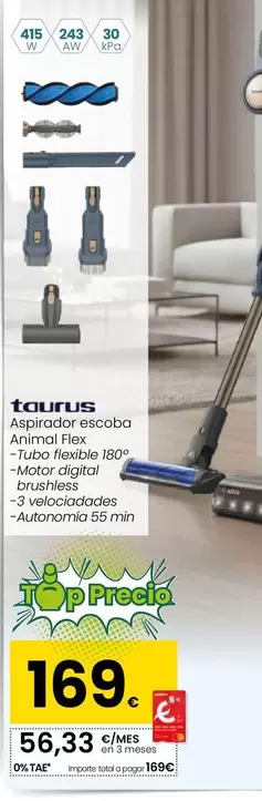 Taurus - Aspirador Escoba