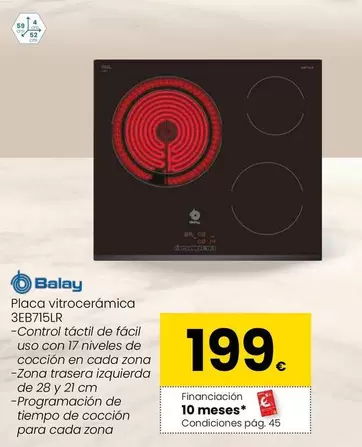 Balay - Placa Vitroceramica 3EB715LR 