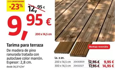 Tarima Para Terraza