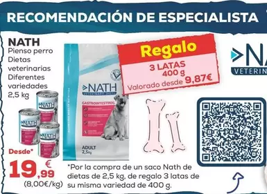 Nath - Pienso Perro Dietas Veterinarias