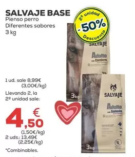 Salvaje - Base Pienso Perro