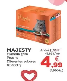 Majesty - Humedo Gato Pouchs