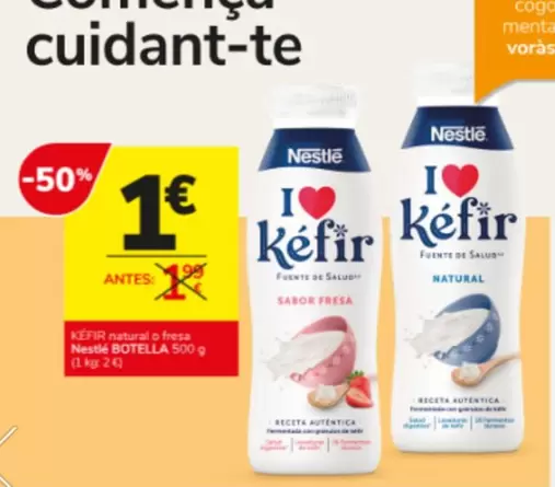 Nestlé - Kéfir Natural O Fresa