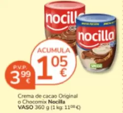Nocilla - Crema De Cacao Original O Chocomix