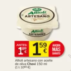 Chovi - Allioli Artesano Con Aceite De Oliva