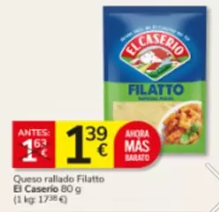 El Caserío - Queso Rallado Filatto