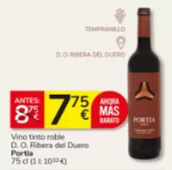 Portia - Vino Tinto Roble D. O. Ribera Del Duero
