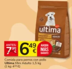 Última - Comida Para Perros Con Pollo Mini Adulto