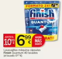 Finish - Lavavajillas Máquina Cápsulas Quantum