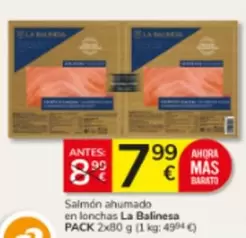 La Balinesa - Salmón Ahumado En Lonchas