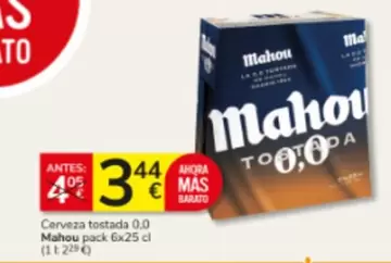Mahou - Cerveza Tostada 0.0