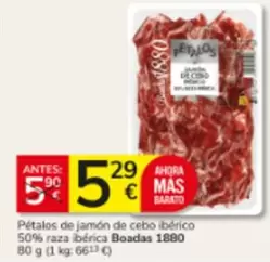 Boadas - Petalos De Jamón De Cebo Ibérico 50% Raza Ibérica