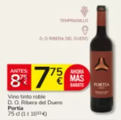 Portia - Vino Tinto Roble D. O. Ribera Del Duero