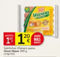 Oscar Mayer - Salchichas Wieners Queso
