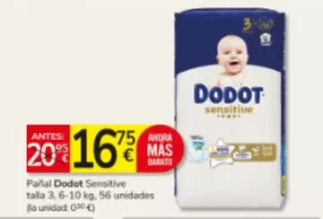 Dodot - Panal Sensitive Talla 3