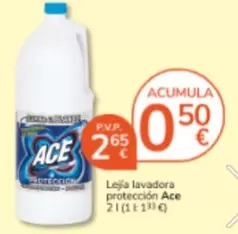 Ace - Lejía Lavadora Protección