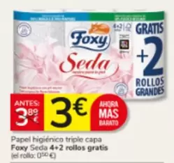 Foxy - Papel Higienico Triple Capa