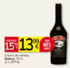 Baileys - Crema De Whisky