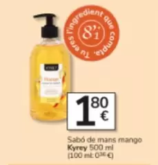 Kyrey - Sabó De Mans Mango