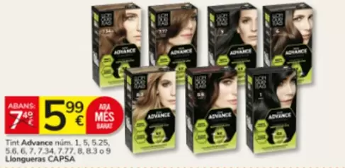 Llongueras - Tint Advance