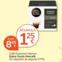 Nescafé - Cafe Espresso Intenso Dolce Gusto