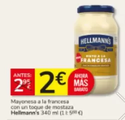 Hellmann's - Mayonesa A La Francesa Con Un Toque De Mostaza