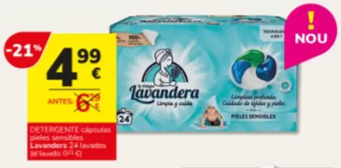 Lavandera - Detergente Liquido