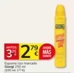 Giorgi - Espuma Rizo Marcado