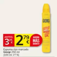 Giorgi - Espuma Rizo Marcado