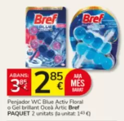 Bref - Penjador WC Blue Activ Floral