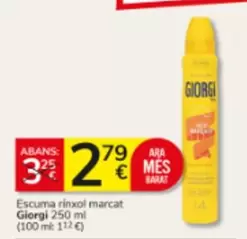 Giorgi - Escuma Rinxoi Marcat