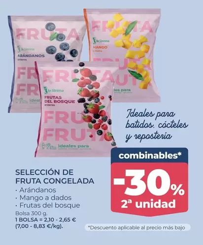 La Sirena - Seleccion De Fruta Congelada