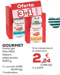 Purina - Gourmet Humedo Gato Mon Petit