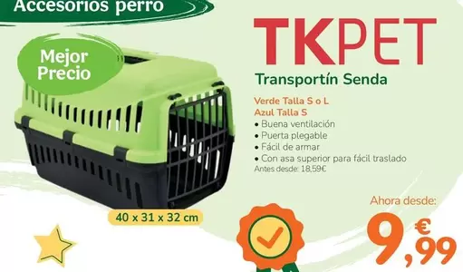 Tk-Pet - Transportín Senda