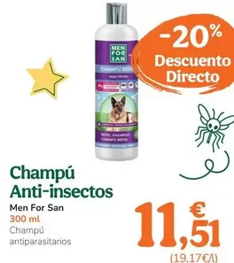 Men For San - Champú Anti-Insectos