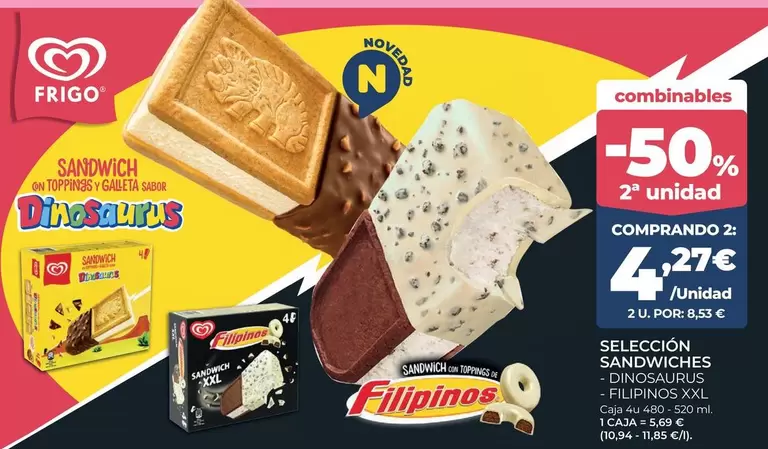 Frigo - Seleccion Sandwiches