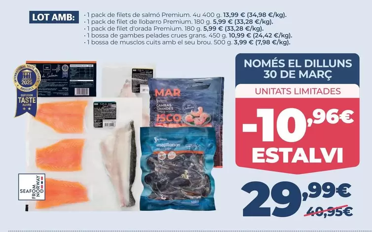La Sirena - Filets De Salmo Premium