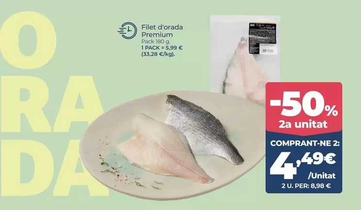 Premium - Filet D'Oradas