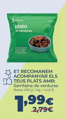 La Sirena - Samfaina De Verdures