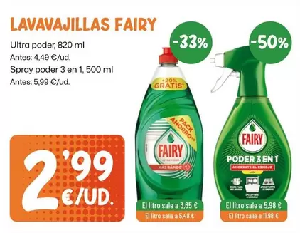 Fairy - Lavavajillas