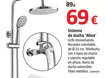 Sistema Ducha 'Altea'